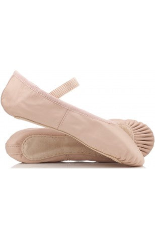 Leather Ballet Shoes, Pink by ProVora