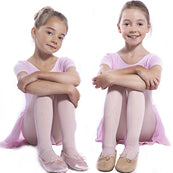 Pink satin Provora ballet shoes