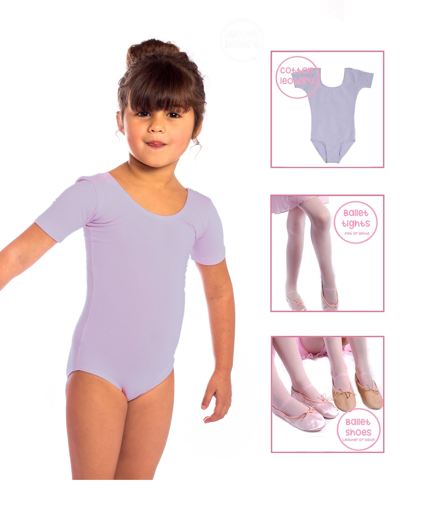 Ballet Starter Pack, in LILAC with Ballet Shoes, Leotard and Tights