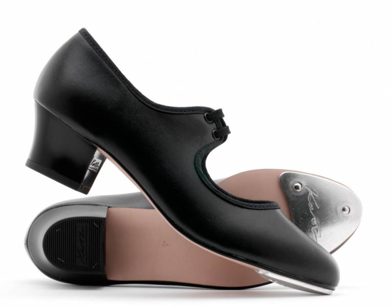 Cuban Heel Synthetic  Leather (PU) Tap Shoe